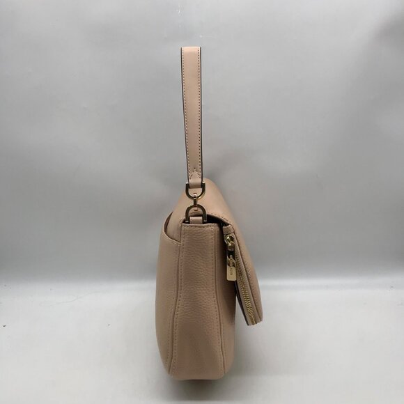 Michael Kors Light Pink Pebbled Leather Bedford Convertible Shoulder bag - Picture 4 of 11